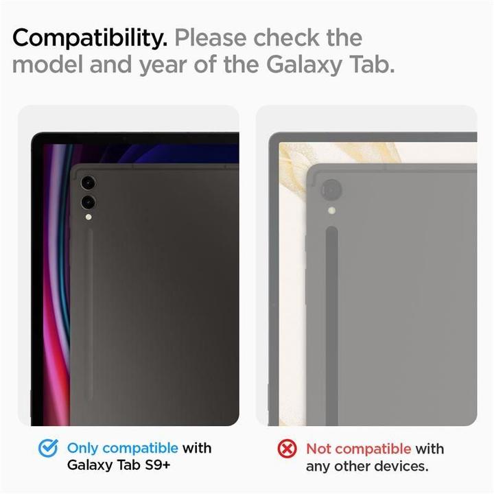 Actual product image Spigen ACS06835 (Galaxy Tab S9 Plus)