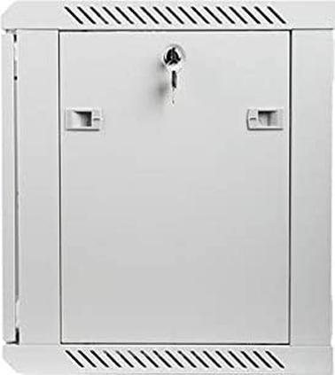 Actual product image Lanberg Wall rack 19 " 9U 600X450mm gray (9 RU, 19 inch rack)