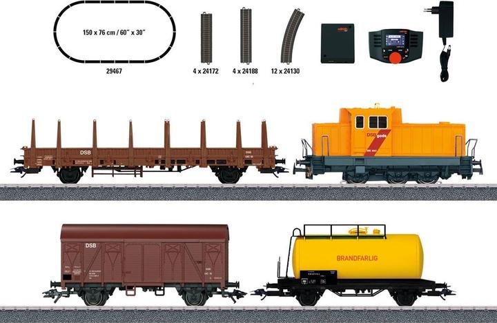 Produktbild Märklin H0 DigitalStartSet Dänischer Güterzug (Spur H0)