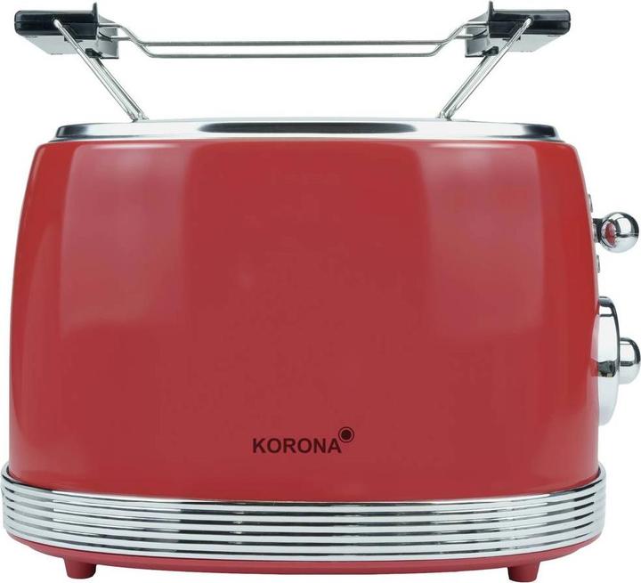 Image du produit Korona Grille-pain 2 tranches Retro rouge 21668