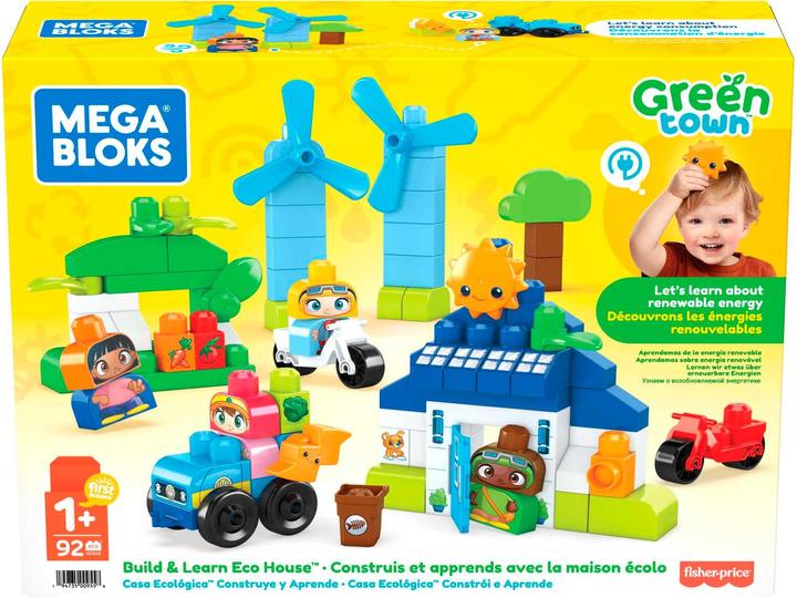 Produktbild Mega Construx Green Town Bau- und Lernspass Eco Haus