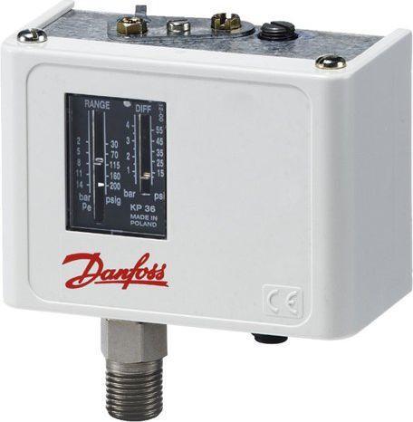 Produktbild Danfoss pressure switch KP36 2-14bar (060-110866)