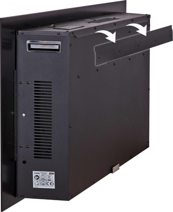 Produktbild Dema Wandkamin Elektrokamin Kamin elektrisch mit Heizung und Fernbedienung 1800 W