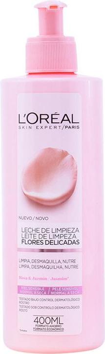 L'Oréal Paris FLORES DELICADAS leche piel sensible 400 ml (Reinigungslotion, 400 ml)