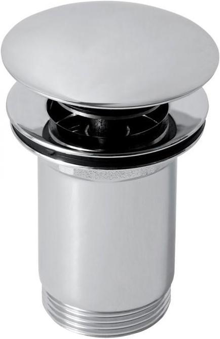 KFA Click-clack automatic plug 5/4 inch, large chrome (660-254-00) (1 1/4")