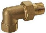 Valvex shot blade connection with sealing ring TWIST 1 "brass 4919030