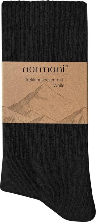 Actual product image Normani 4 Trekkingwollsocken mit Polstersohle und Komfortbund (pack of 4, 39 - 42)