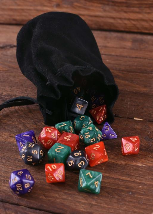Produktbild Battle Merchant Lederbeutel Gross Schwarz