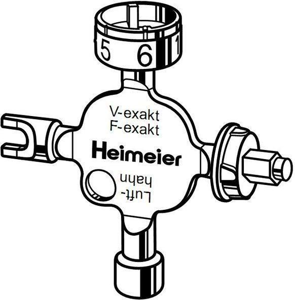 Produktbild Heimeier universal key (0530-01.433)