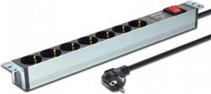 Produktbild Digitus Steckdosenleiste (7 x, CEE 7/7, 2 m)