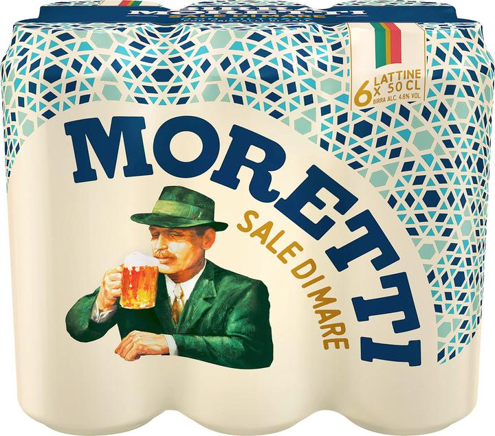 Birra Moretti Sale di Mare (6 x 50 cl)