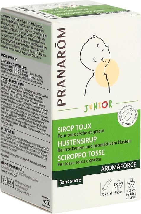 Image du produit Pranarom AROMAFORCE - Hustensirup Junior (20 pièce(s))
