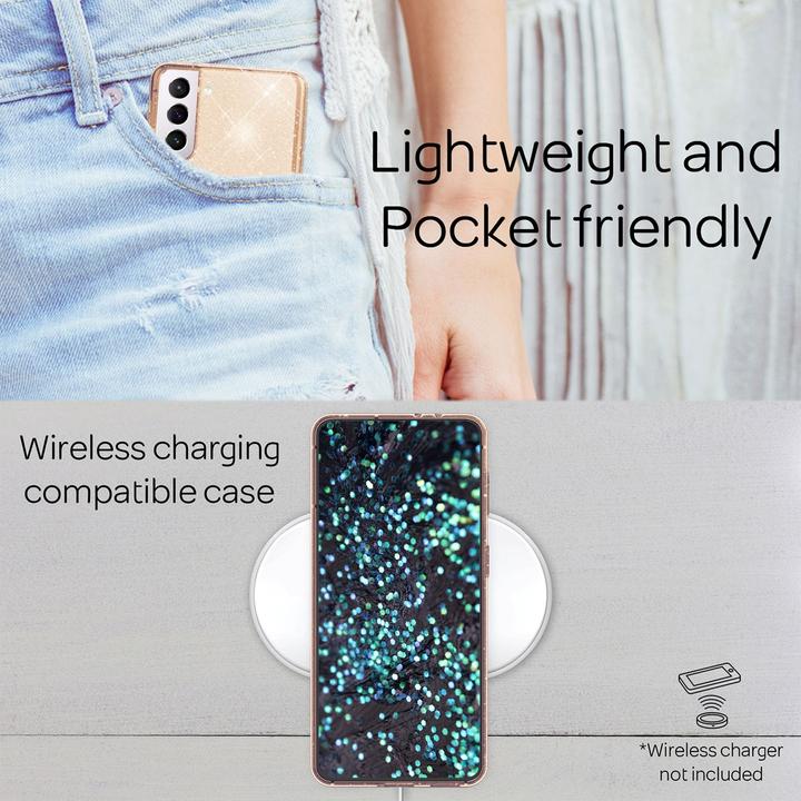 Image du produit Nalia Housse transparente en silicone pour portable (Samsung Galaxy S22+)