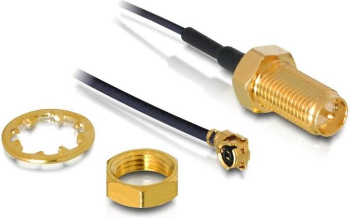 Image du produit Delock Connecteur d'antenne I-PEX / RP-SMA, 50cm (Câble d'antenne)