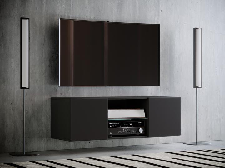 Produktbild VCM Holz TV Wand Lowboard Fernsehschrank Jusa (115 x 36 x 40 cm)