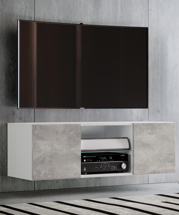 Produktbild VCM Holz TV Wand Lowboard Fernsehschrank Jusa (115 x 36 x 40 cm)
