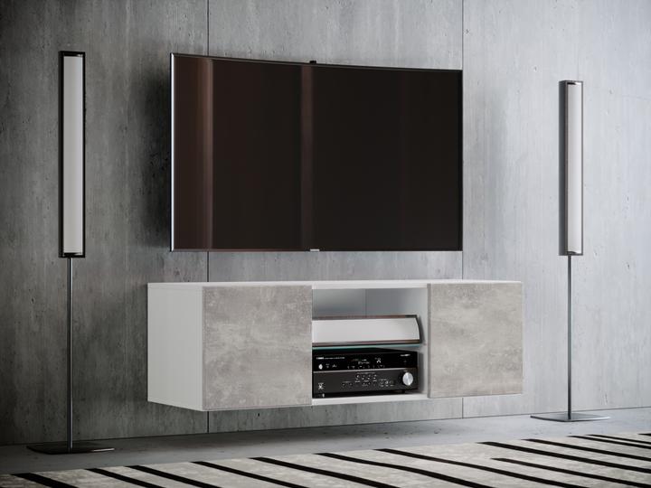 Produktbild VCM Holz TV Wand Lowboard Fernsehschrank Jusa (115 x 36 x 40 cm)