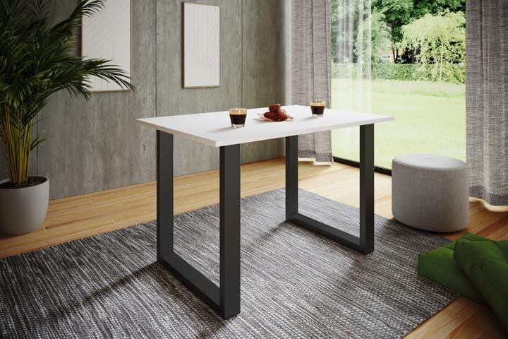 Image du produit VCM Table de salle à manger premium Table de salle à manger en bois "Xona U (110 x 80 x 76 cm)