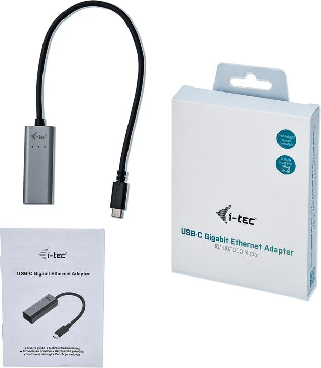 Produktbild i-tec USB-C zu (USB-C, RJ45 (1x))