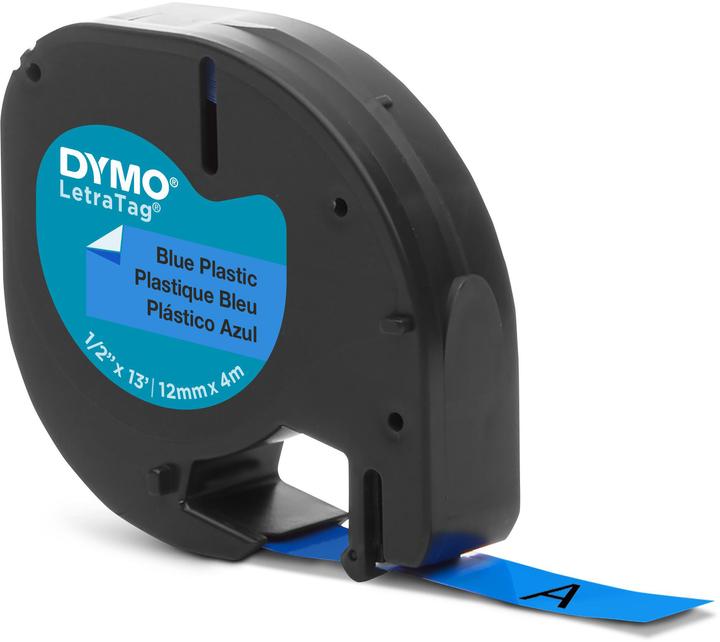 Produktbild Dymo Schriftband LetraTag (1.20 cm, Blau)
