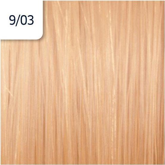 Actual product image Wella Illumina Color (9/03 light blonde nature-gold)