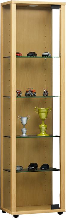 Image du produit VCM Collection Stand Vitrine Bois Verre Edana Mini (115 x 33 x 18 cm)