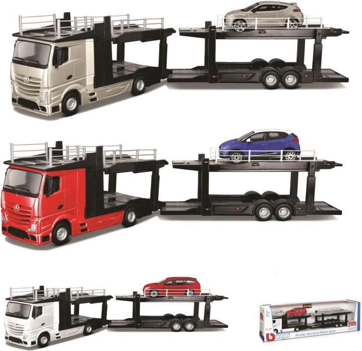 Image du produit Bburago Mercedes Benz Hauler 1/43 incl. 1 auto 1/43.