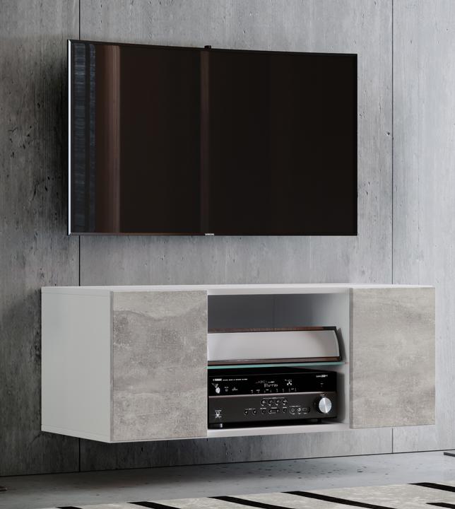 Produktbild VCM Holz TV Wand Lowboard Fernsehschrank Jusa (95 x 36 x 40 cm)