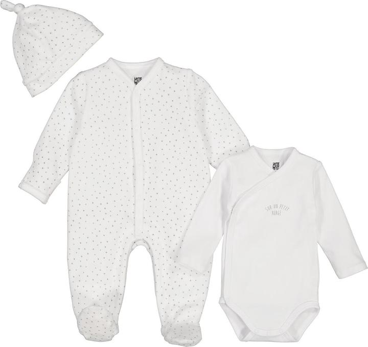 Image du produit La Redoute Collections Ensemble de 3 pièces pour nouveau-né (54)