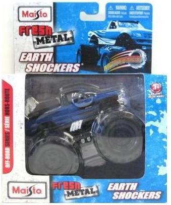 Actual product image Maisto Earth Shockers with pullback motor assorted