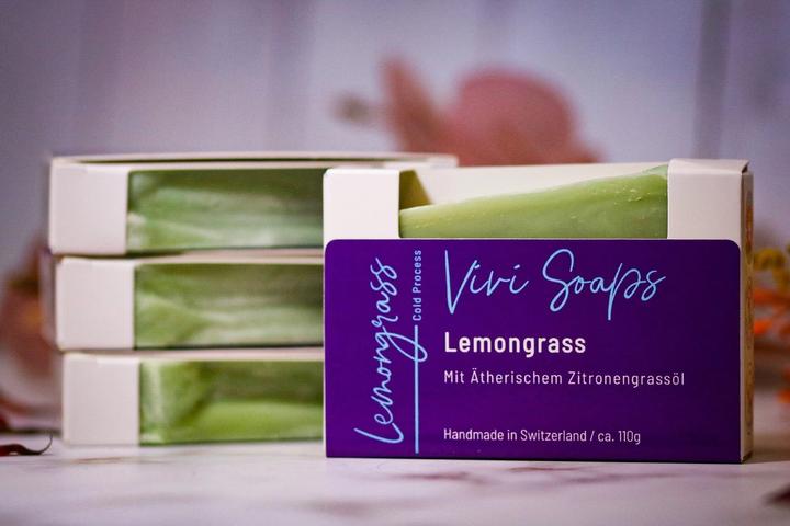 Produktbild Vivi Soaps Lemongrass Seife (Hartseife)