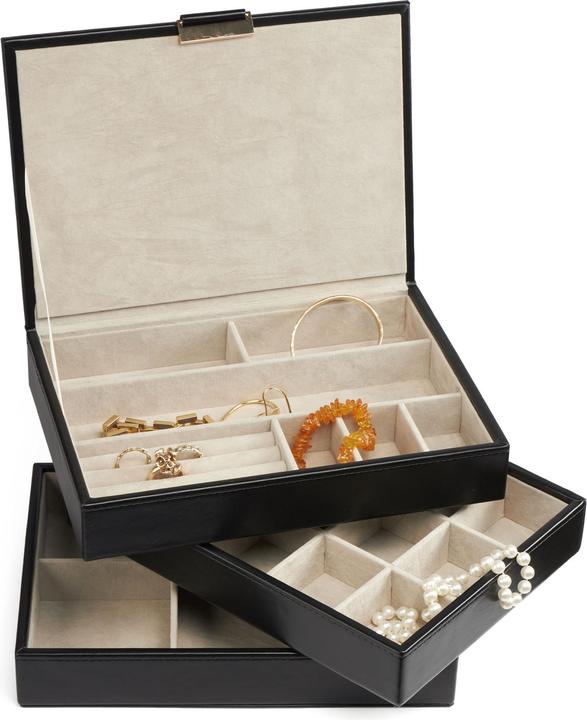 Actual product image Cimi Gillian Jones - Multilayer Jewellery Box - Black