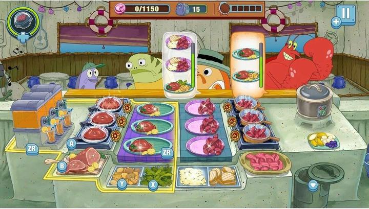 Actual product image Nighthawk Interactive SpongeBob: Crispy Cooking Duel - Extra Crispy Edition (Switch, DE)