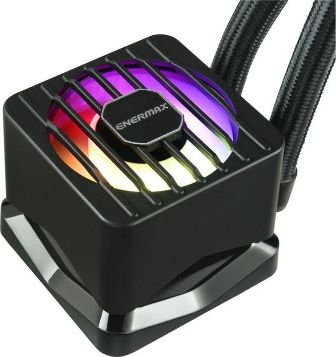 Produktbild Enermax LIQMAXFLO SR 240mm CPU AIO Flüssigkeitskühler - Xtreme Doppelkammer PWM Pumpe