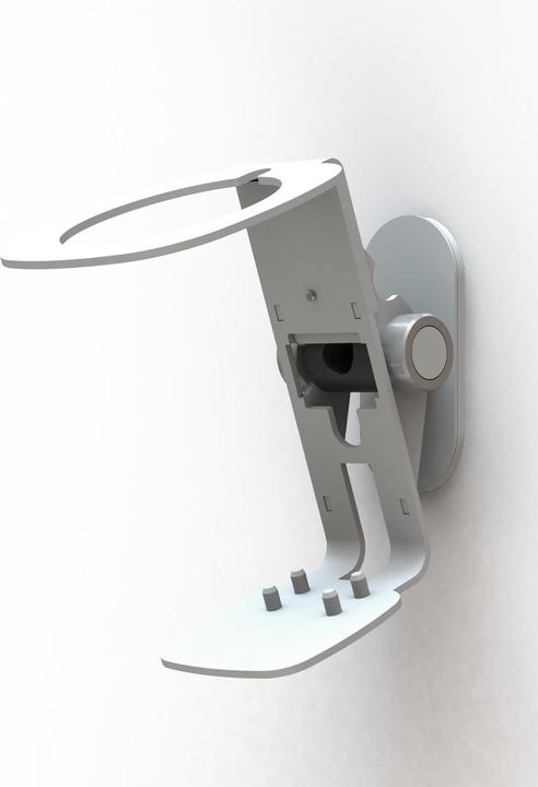 Actual product image Mountson MS111W - Wall mount lockable Sonos One (Wall installation, Rotatable, Tiltable)