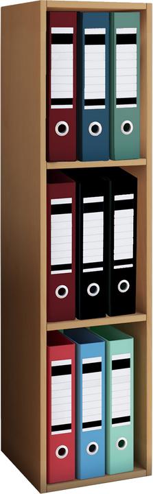 Actual product image VCM Wood office file shelf Offas 3 compartments (34 x 30 x 107 cm)