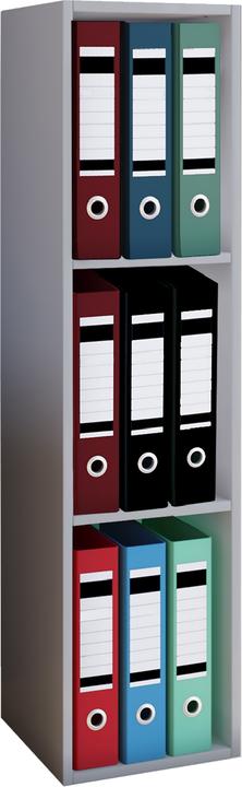 Produktbild VCM Holz Büro Aktenregal Offas 3fach (34 x 30 x 107 cm)