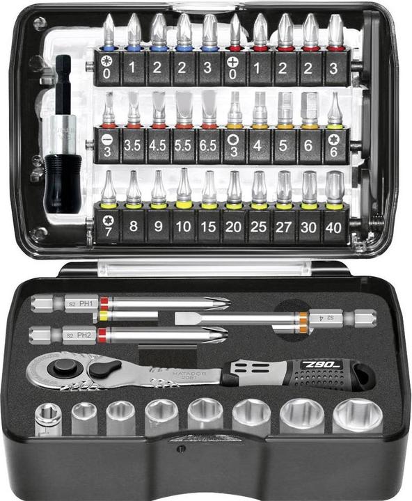 Actual product image Matador Socket wrench bit set 47 pcs.