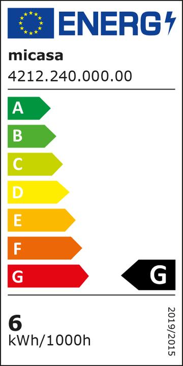 Energy Label micasa Flora (400 lm)