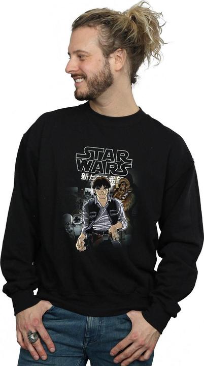 Image du produit Star Wars - Sweat HAN AND CHEWIE ANIME - Homme (L)