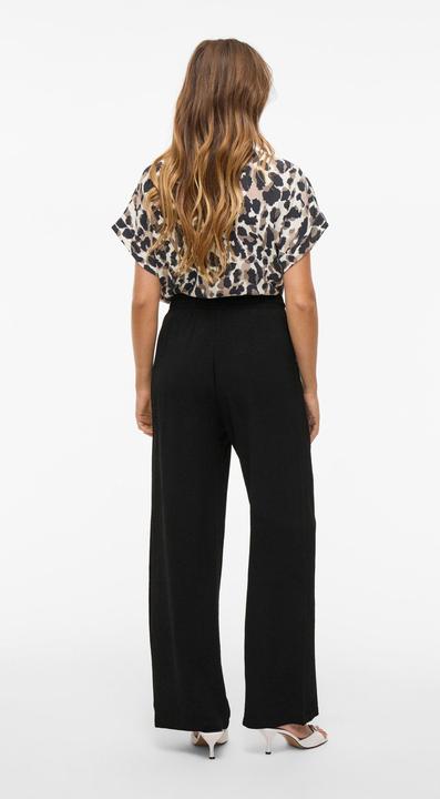 Image du produit Vila Pantalon taille haute à jambe large (34)