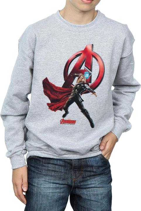 Actual product image Boys Thor Pose Sweatshirt (152, 158)