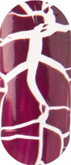 Image du produit Rio Crackle Nails Party Nail Kit ( NCRP) (Bleu, Red, Bourgogne, Vernis couleur)