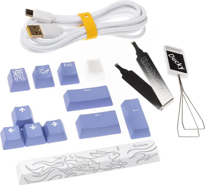 Actual product image Ducky One 3 Aura (DE, Cable)