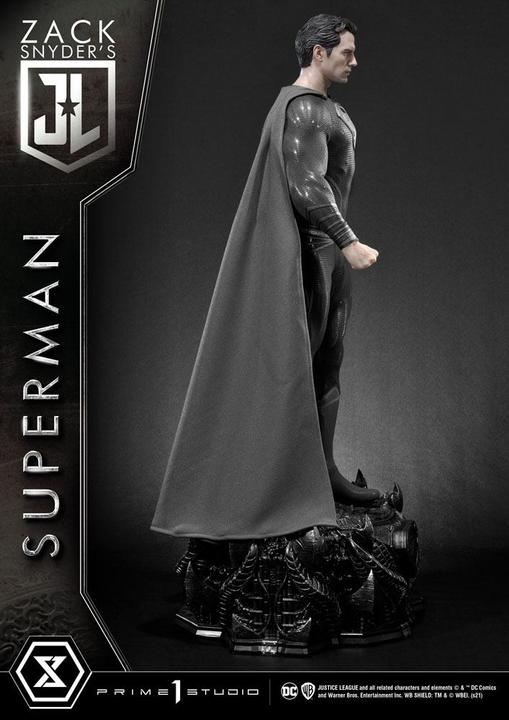 Image du produit Prime 1 Studio Justice League statuette Superman édition costume noir 84 cm