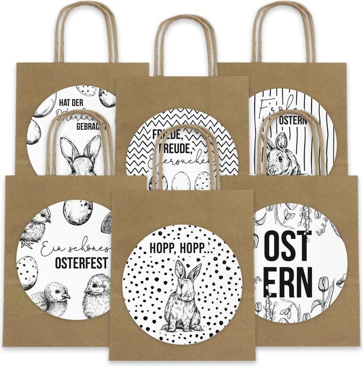 Produktbild Papierdrachen Ostertüten (Geschenktüte, 6 x)