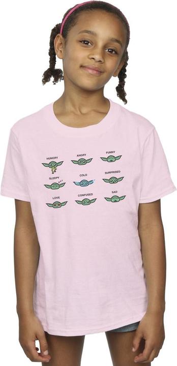 Image du produit Star Wars - T-shirt MANDALORIAN GROGU MOOD - Fille (140, 146)