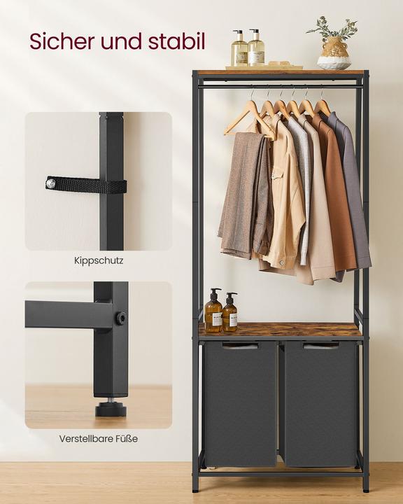 Actual product image Vasagle Laundry (92 l)
