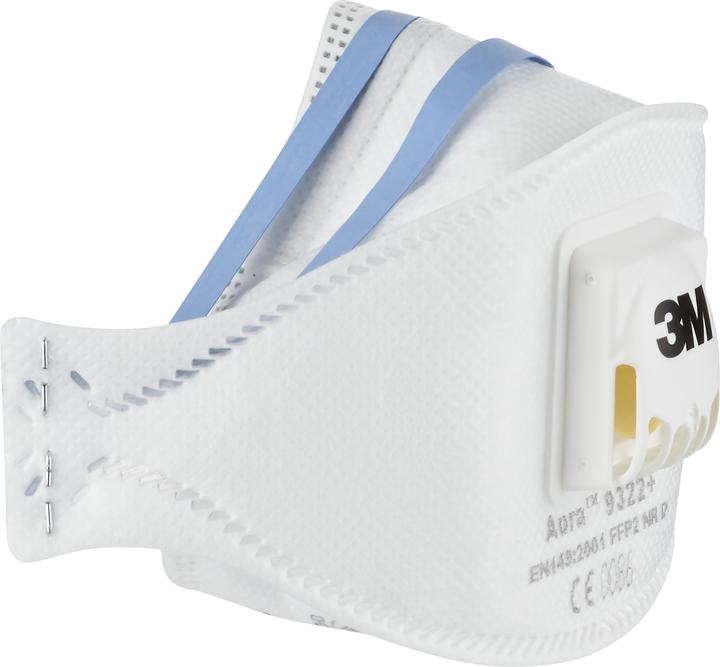 Image du produit 3M Masque de protection respiratoire, blanc (FFP2, FFP2 R D, 5 x)