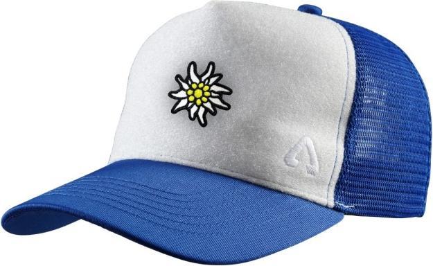 white - edelweiss, Blue
